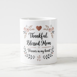 Jumbo Mok met Elegant Roos Script