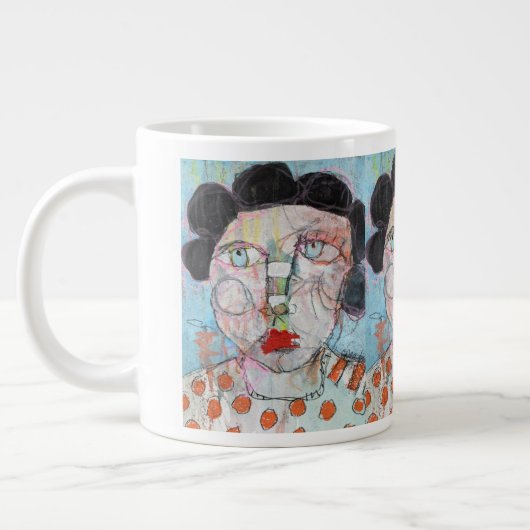 Jumbo-Mok - Nose-taak Grote Koffiekop (Links)