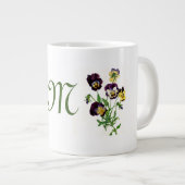JUMBO MOK PANSY ILLUSTRATION CUSTOM INITIAAL (Voorkant rechts)