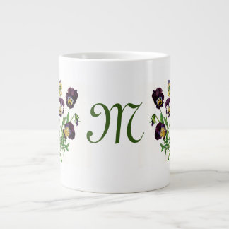 JUMBO MOK PANSY ILLUSTRATION CUSTOM INITIAAL
