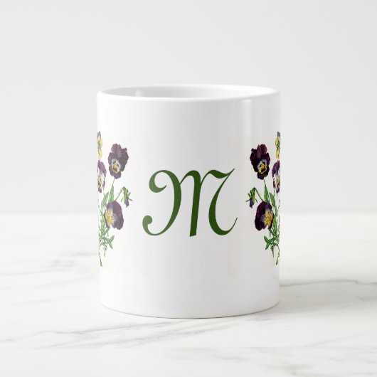 JUMBO MOK PANSY ILLUSTRATION CUSTOM INITIAAL (Voorkant)