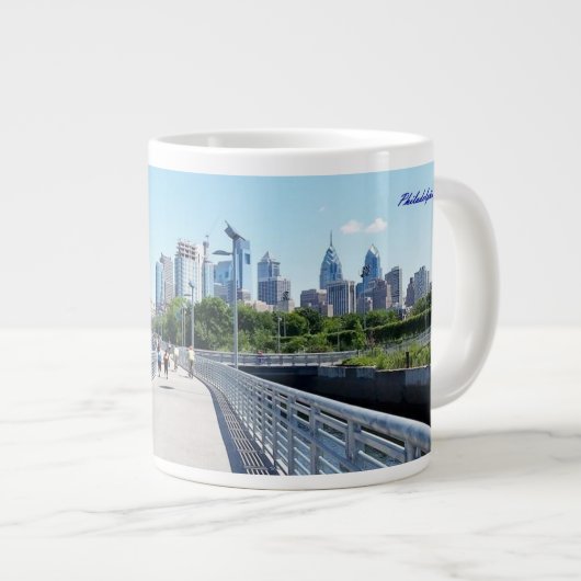 JUMBO MOK - Philadephia Boardwalk met skyline (Voorkant rechts)