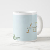 Jumbo mok van 600 ml • Groene koepel van Medina aq (Voorkant rechts)