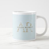 Jumbo mok van 600 ml • Groene koepel van Medina aq (Rechts)