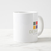 Jumbo-Mok voor aangepast ontwerp Grote Koffiekop (Voorkant rechts)