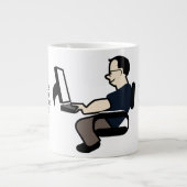 Jumbo-Mok voor computerprogramma's Grote Koffiekop (Voorkant)