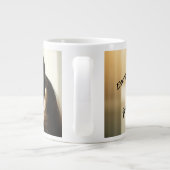 Jumbo-mok voor elke dag grote koffiekop (Achterkant)