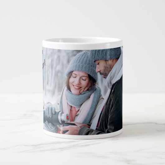 Jumbo-mok voor elke dag grote koffiekop (Voorkant)