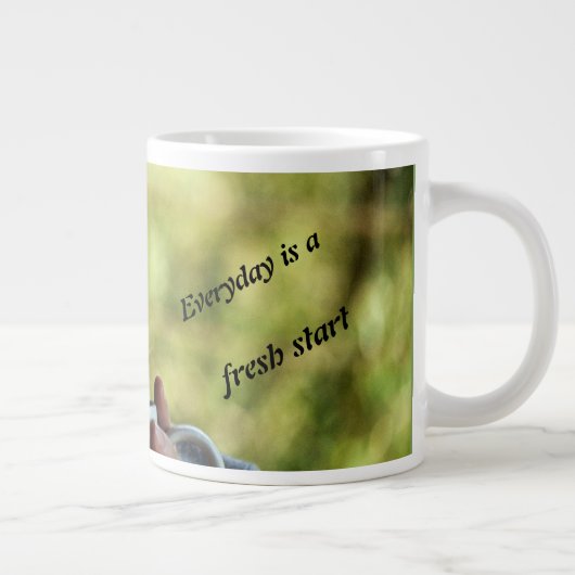 Jumbo-mok voor elke dag grote koffiekop (Rechts)