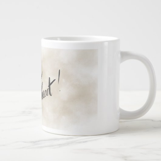 Jumbo mok voor thee (Rechts)