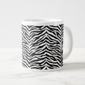 Jumbo Mok-Zebra Print Reuzenkoffie Mok (Voorkant rechts)