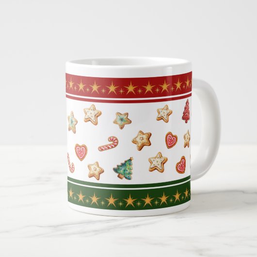 Jumbo Mug with Christmas Cookies Grote Koffiekop (Voorkant rechts)