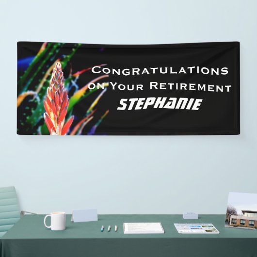 JUMBO Panner Exotic Flower Aloe Spandoek (Beurs)