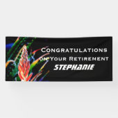 JUMBO Panner Exotic Flower Aloe Spandoek (Horizontaal)