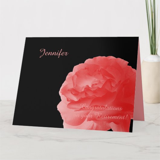 JUMBO Pensioen Gefeliciteerd met alles, Roos Kaart (Voorkant)