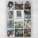 Jumbo Photo Collage Vaderdag BEST DAD EVER Legpuzzel<br><div class="desc">Modern Instagram Foto Collage Family Jumbo Puzzle Een prachtig,  modern Vaderdag cadeau: Een trendy instagram foto collage puzzle met je persoonlijke boodschap en namen voor de beste vader ooit.</div>