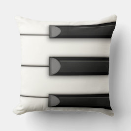 Jumbo Piano Keys Detail Musical Kussen