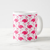 Jumbo Pink Flamingo Grote Koffiekop (Voorkant rechts)