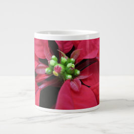 Jumbo Poinsettia Mok