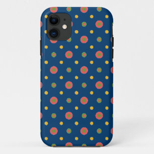 Jumbo Polka Dots Navy Blue iPhone 5/5s Xtreme Hoes