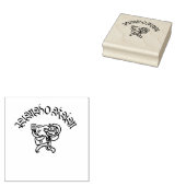 Jumbo Ram Rubberstempel (Gestempeld)