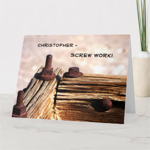 JUMBO Retirement, Screw work, van ons allemaal gra Kaart