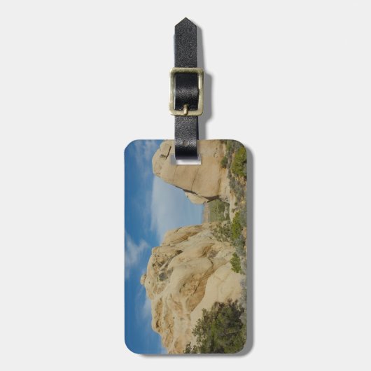 Jumbo Rocks in het Joshua Tree National Park Bagagelabel (Voorkant verticaal)