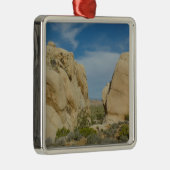 Jumbo Rocks in Joshua Tree National Park Metalen Ornament (Rechts)