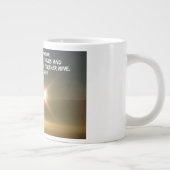 Jumbo Romantische koffie Mok met I Love You Foreve (Rechts)