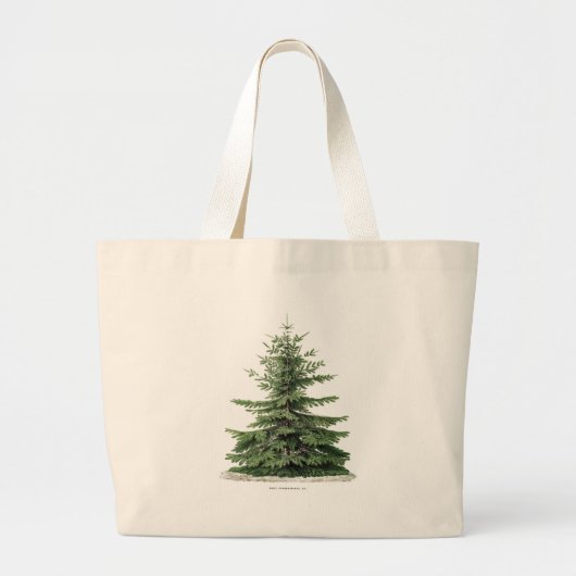 Jumbo Shopping Canvas tas kerstcadeau voor haar (Voorkant)