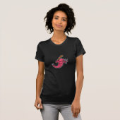 Jumbo Shrimp Baseball Mascot T-shirt (Voorkant volledig)