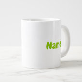 Jumbo size mok met "Een Apple a Day" (Voorkant rechts)