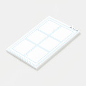 Jumbo Sized Comic Art Sjabloon Post-it-laptop Post-it® Notes (Schuin)