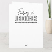 Jumbo-sized Dragon Kleurplaat Verjaardag van het m Kaart (Achterkant)