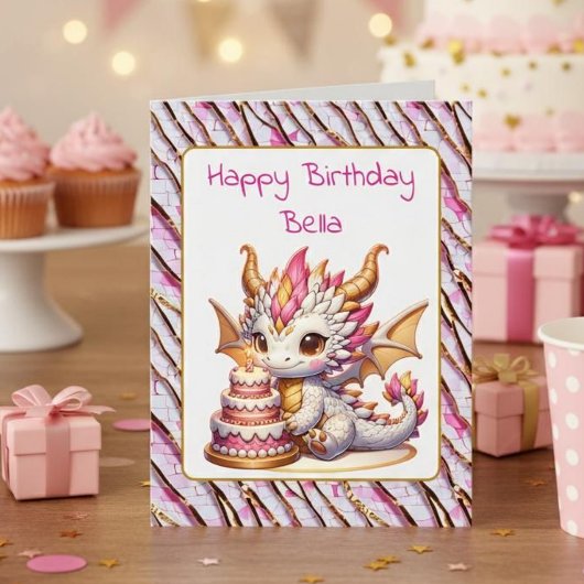 Jumbo-sized Dragon Kleurplaat Verjaardag van het m Kaart