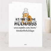 Jumbo-sized schattige paashaas en kleurplaat kaart (Achterkant)