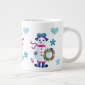 Jumbo Snowman Kaleidoscope Collectie Kerstmis Grote Koffiekop (Rechts)