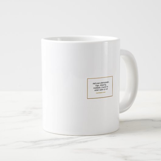 Jumbo Soup Ice Cream Chili of 20 oz Coffee Mok (Voorkant rechts)