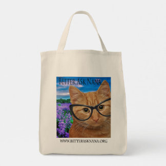 Jumbo tas, beter vragen Nana Tote Bag