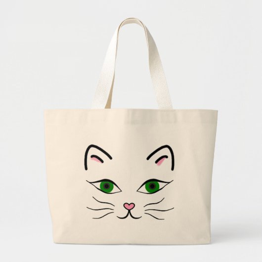 Jumbo Tas - Kat Face (Voorkant)