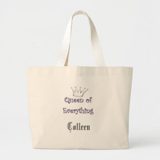 Jumbo Tas_ Queen of Alles Grote Tote Bag