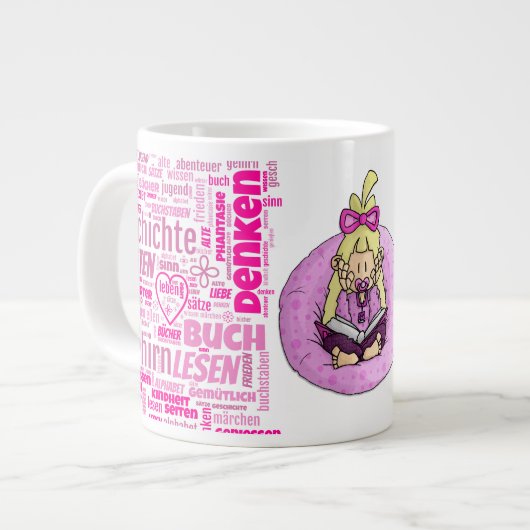 Jumbo-Tasse Grote Koffiekop (Links)