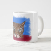 Jumbo-Tasse mit niedlichem Katzenmotiv Grote Koffiekop (Voorkant rechts)