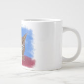 Jumbo-Tasse mit niedlichem Katzenmotiv Grote Koffiekop (Rechts)
