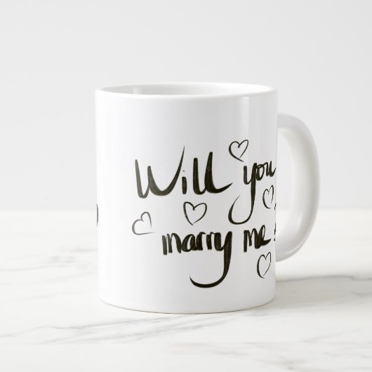 Jumbo tea mok voor de dagelijkse drink (Voorkant rechts)