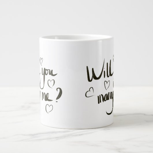 Jumbo tea mok voor de dagelijkse drink (Voorkant)