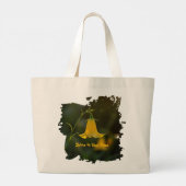 Jumbo Tote Bag – Flowers for the Soul (Achterkant)