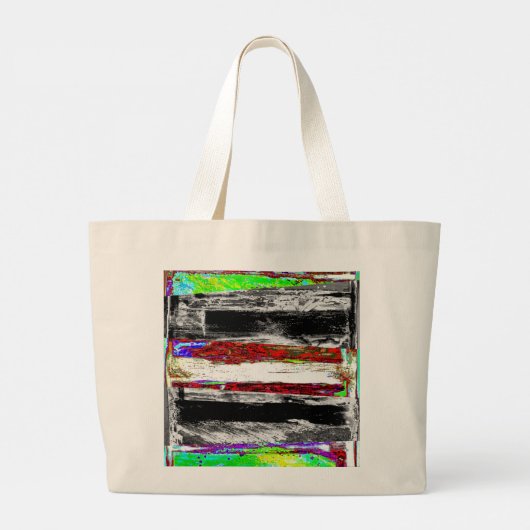 Jumbo Tote Bag – Reflection Layers (Achterkant)