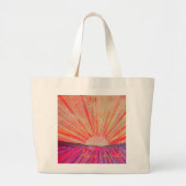 Jumbo Tote Bag with Artwork titled "Daybreak"  (Voorkant)