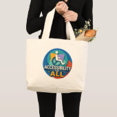 Jumbo Tote Grote Tote Bag (Voorkant (product))